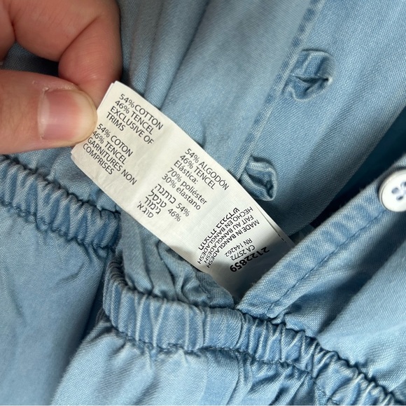 Elegant Blue Women's Romper - Picture 5 of 5